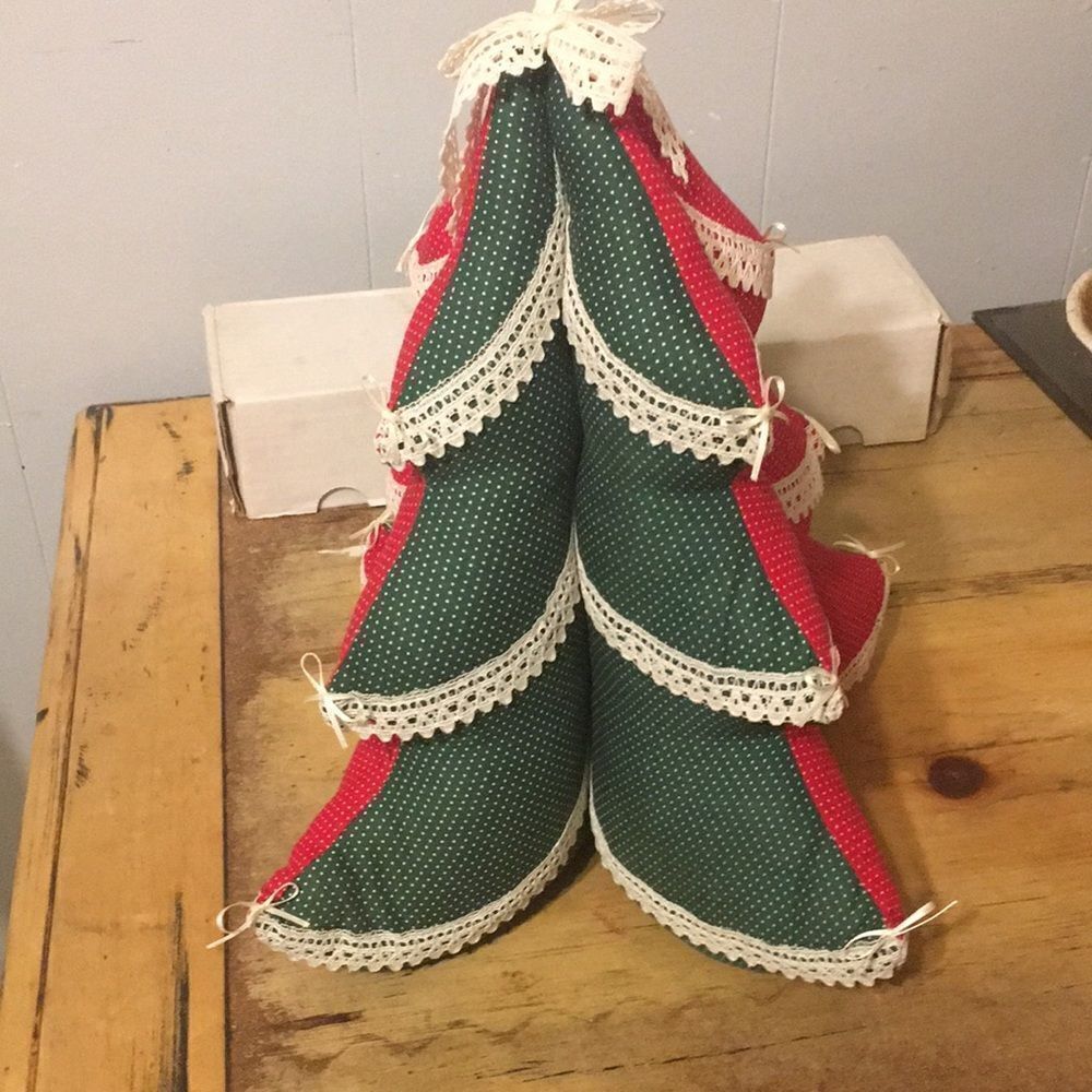 Fabric Christmas tree - Picture 3 of 9